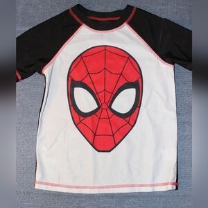 MARVEL'S Spiderman Boys Swim Shirt